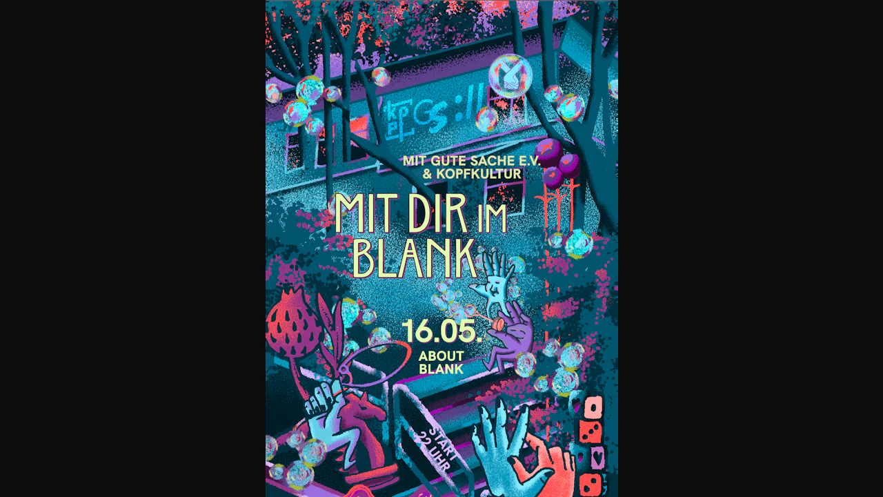 MIT DIR im Blank with Kopfkultur & Gute Sache e.V