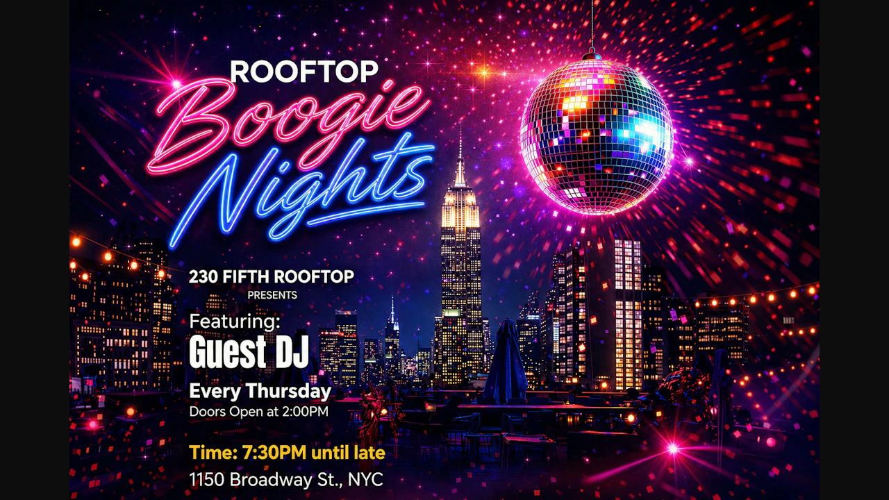 Rooftop Boogie Nights