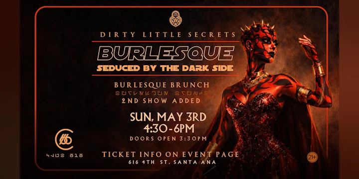 Seduced by the Dark Side Star Wars Brunch