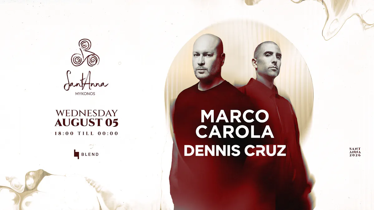 SantAnna presents: Marco Carola & Dennis Cruz