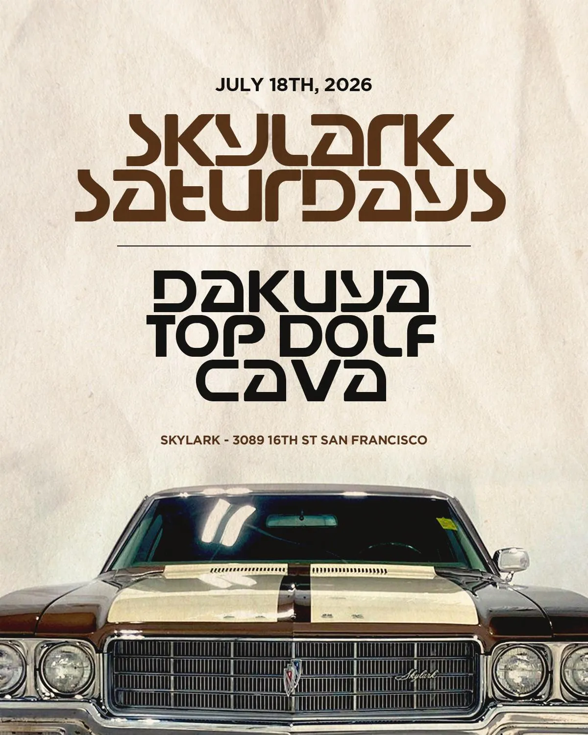Skylark Saturdays