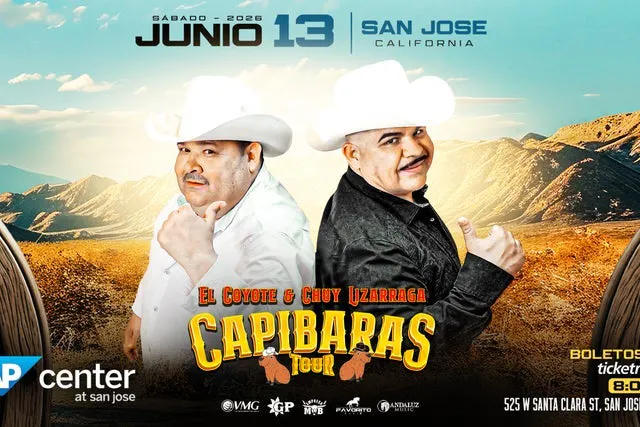 Coyote Y Chuy Lizarraga - Capibaras Tour 2026