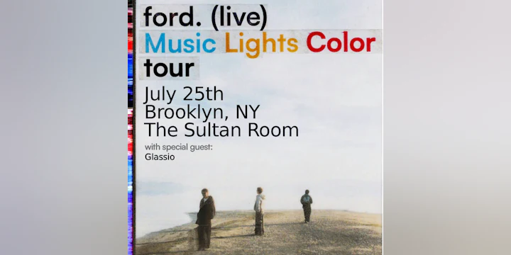 ford. (Live) Music Lights Color Tour, Glassio