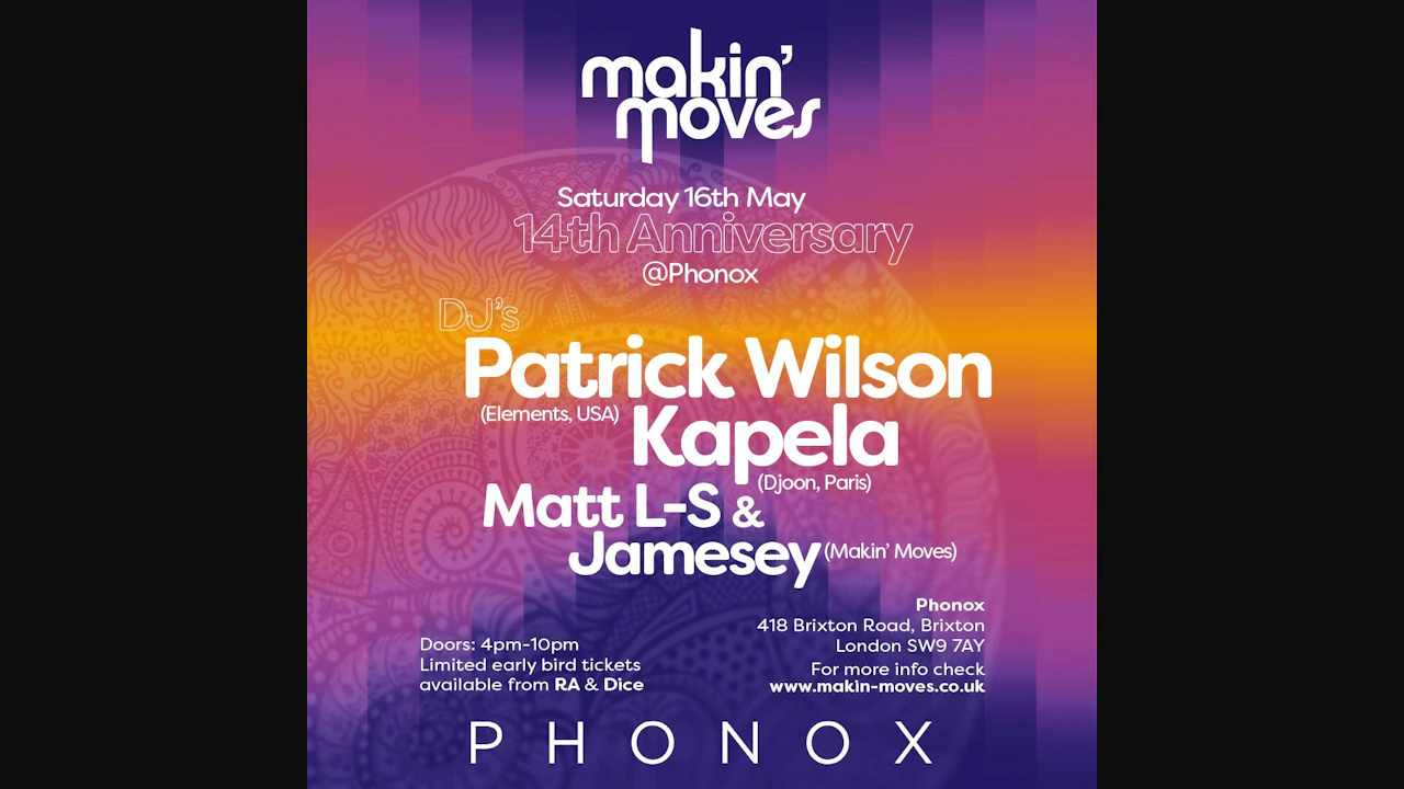 Makin' Moves 14th Anniversary: Patrick Wilson