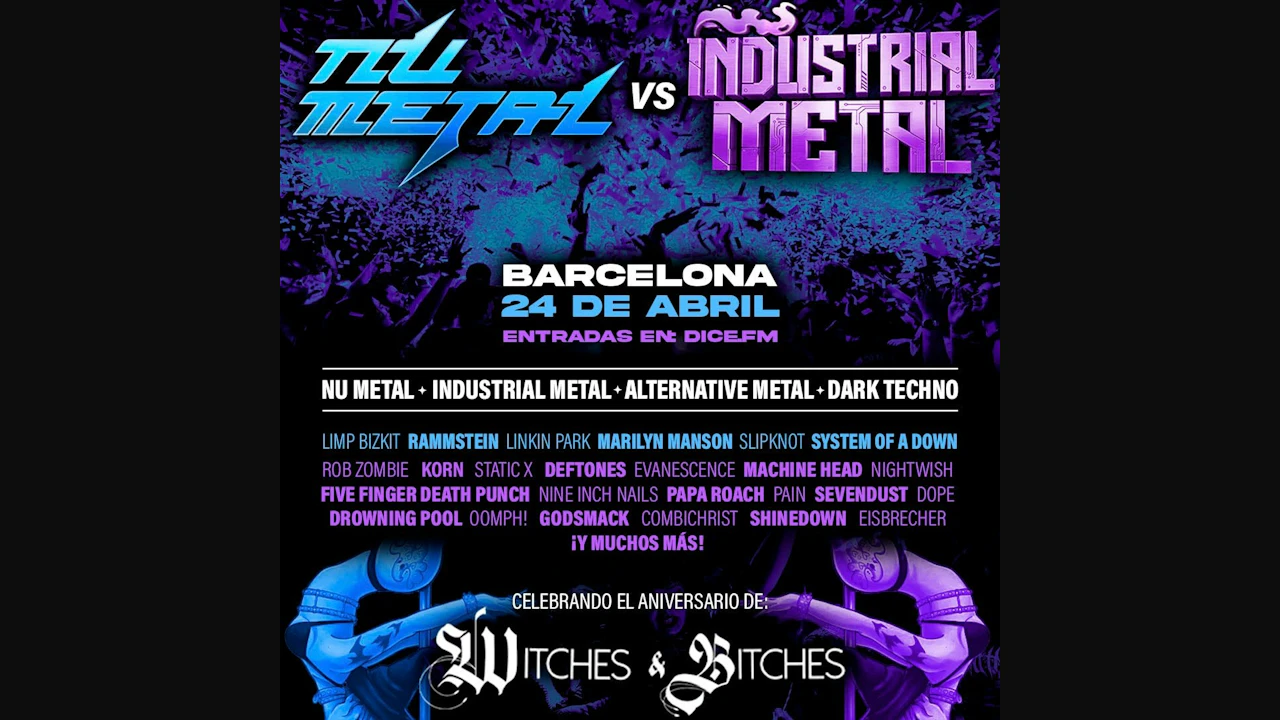 Nu Metal vs Industrial Metal Party