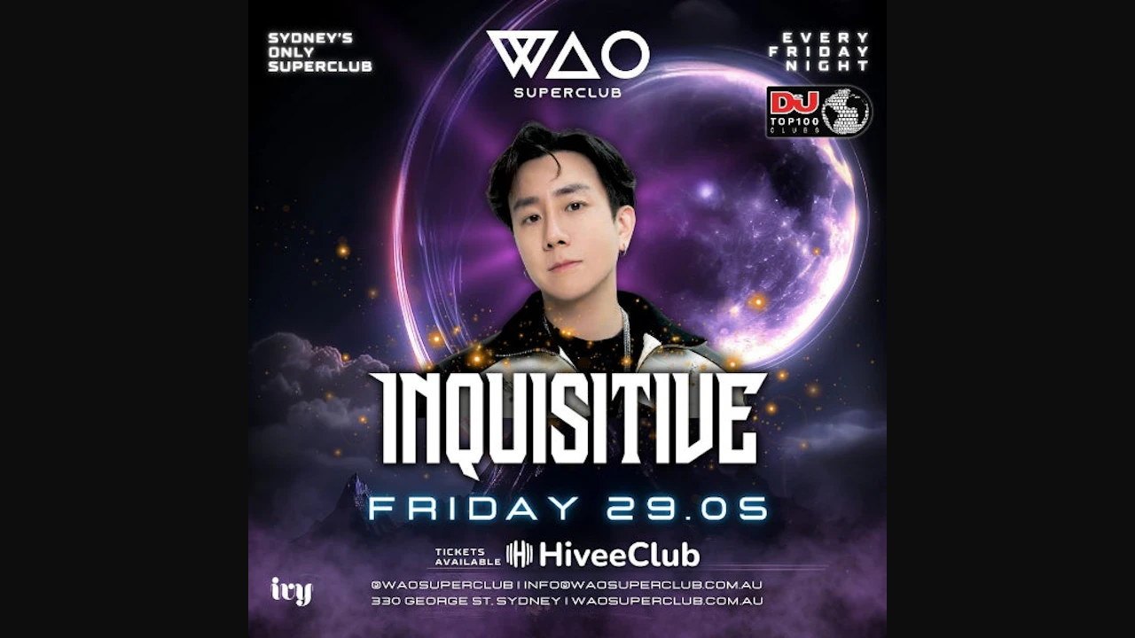 Fri 29 May - Wao Superclub @ Ivy