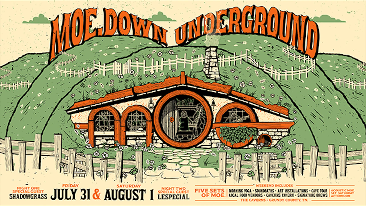 moe.Down Underground in The Caverns