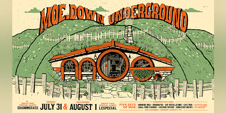 moe.Down Underground in The Caverns