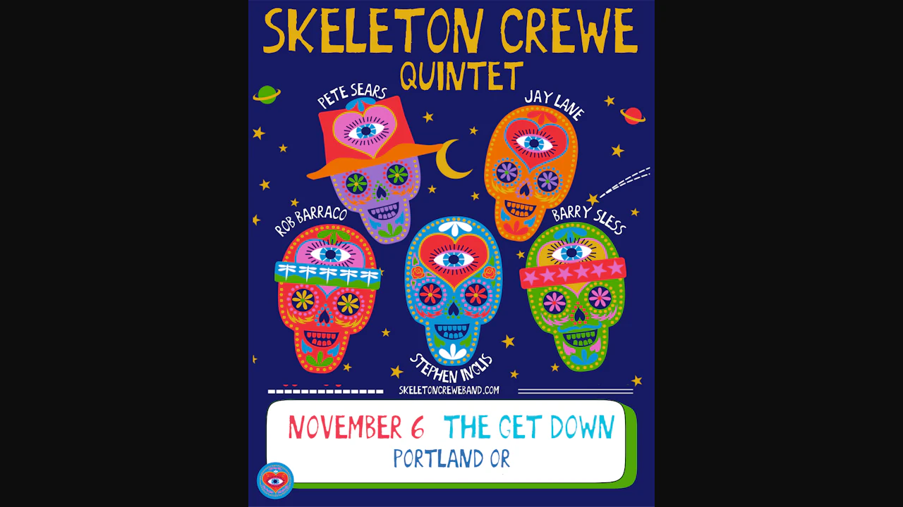 Skeleton Crewe ft. Rob Barraco, Barry Sless, Stephen Inglis, Pete Sears & Jay Lane