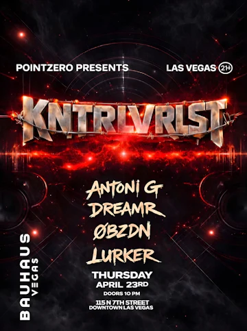 Bauhaus Vegas Afterhours