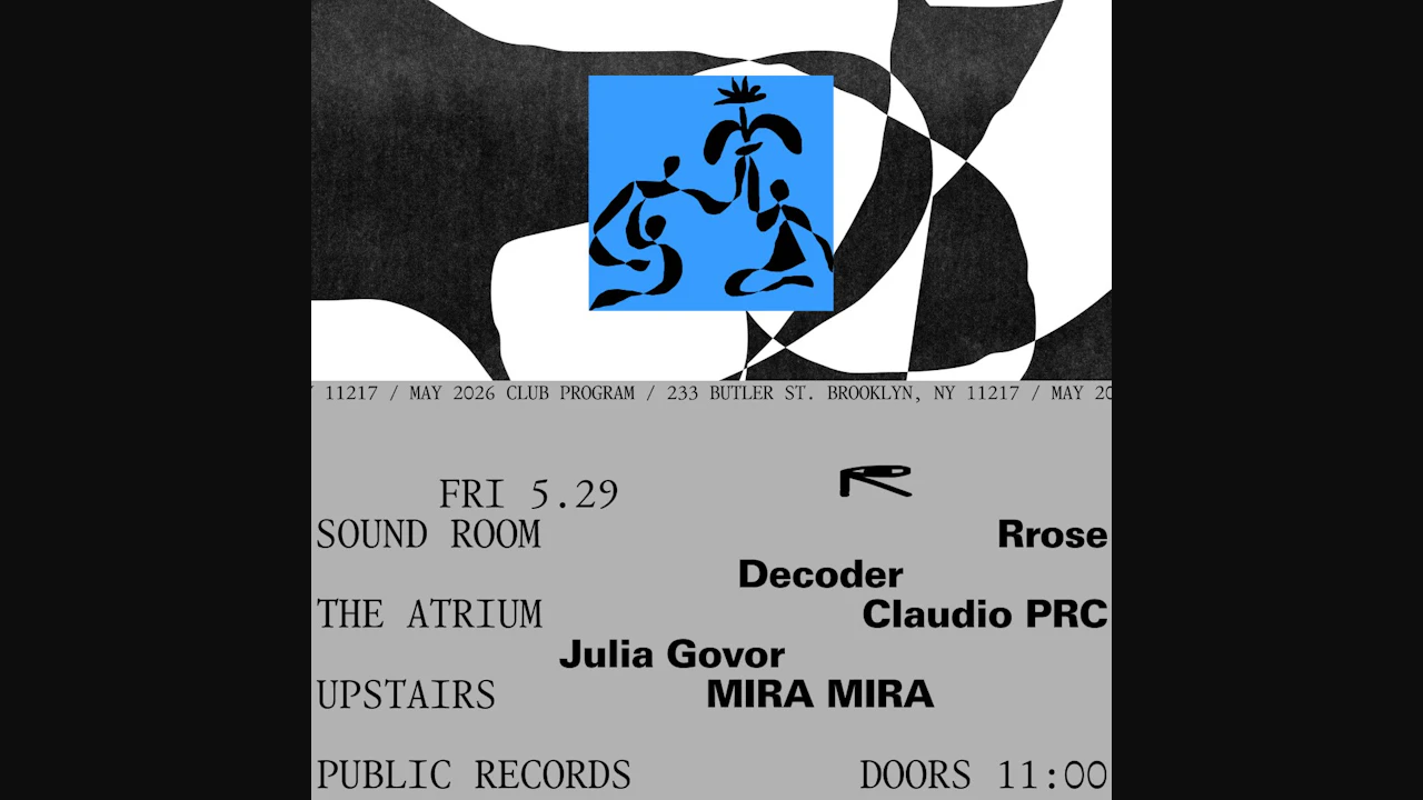 Rrose, Decoder / Claudio PRC, Julia Govor / MIRA MIRA