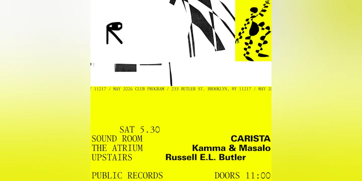 CARISTA / Kamma & Masalo / Russell E.L. Butler