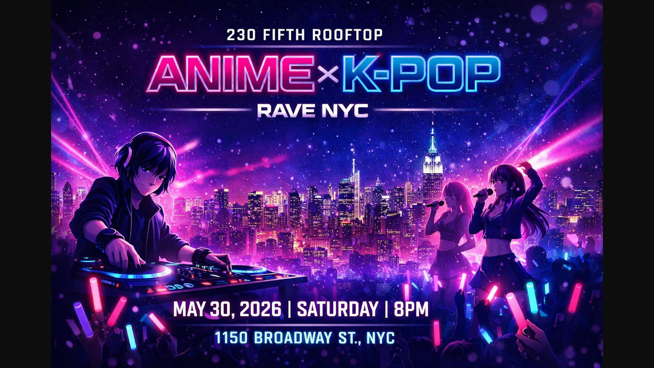 Anime X K-Pop Rave - NYC (Penthouse)