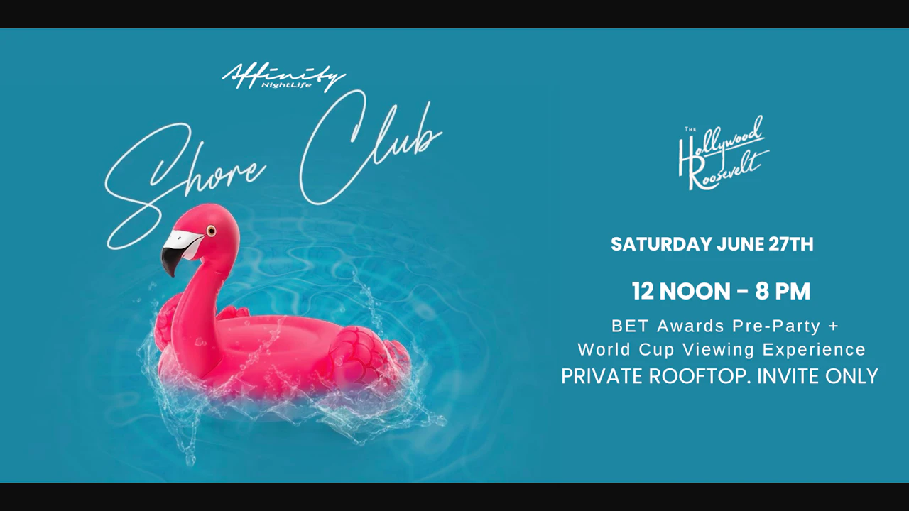 BET Awards Weekend Pool Party @ The Roosevelt Hotel