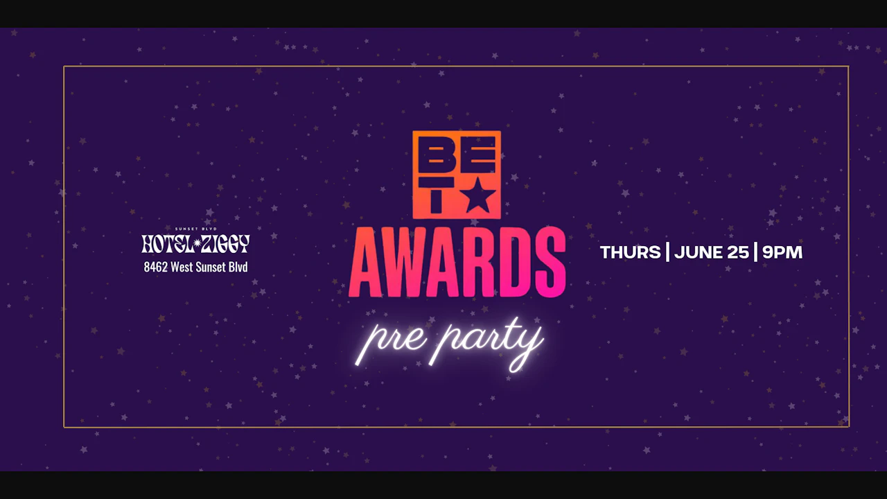BET Awards Weekend Kick Off Celebration @ Hotel Ziggy (top talent, media)