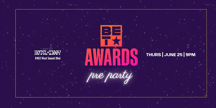BET Awards Weekend Kick Off Celebration @ Hotel Ziggy (top talent, media)