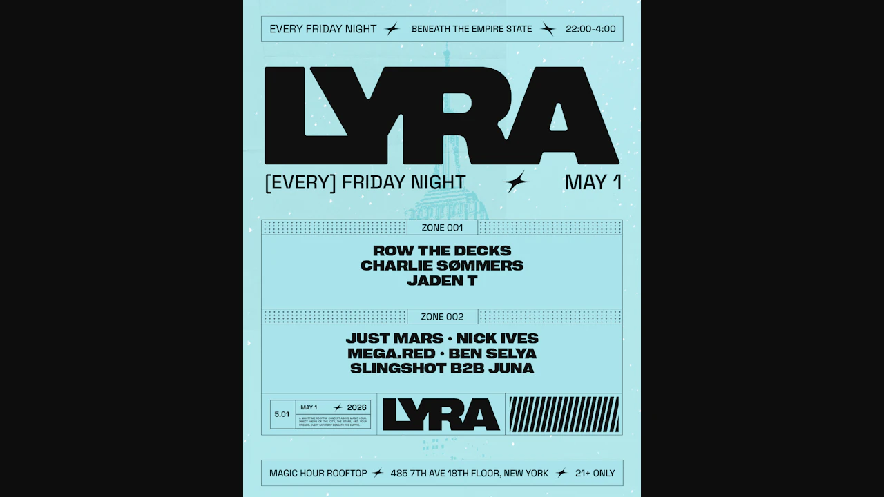 Lyra Rooftop Party 05.01.26