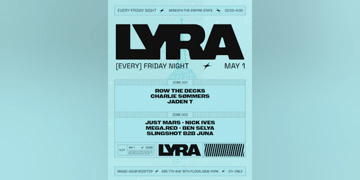 Lyra Rooftop Party 05.01.26