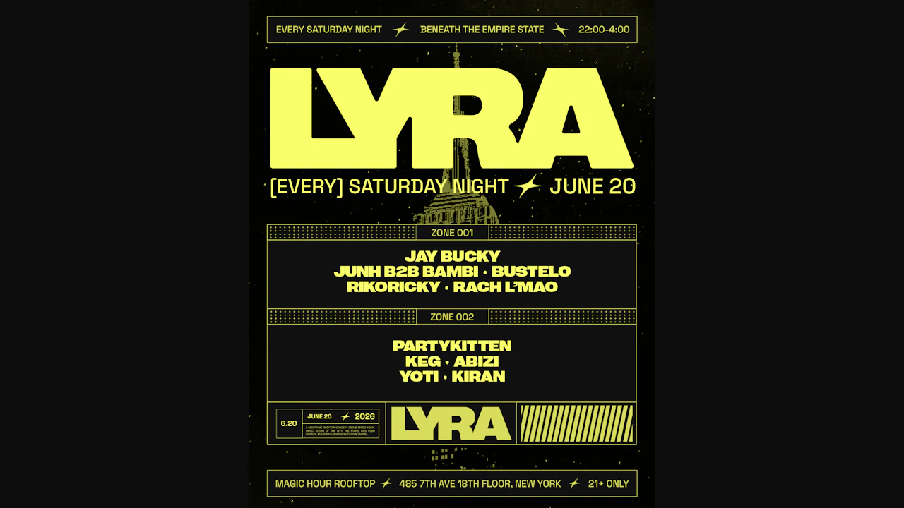 Lyra Rooftop Party 06.20.26