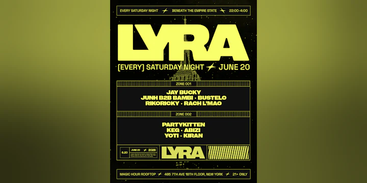 Lyra Rooftop Party 06.20.26
