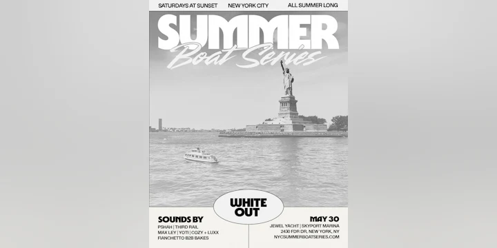NYC Summer Boat Series
