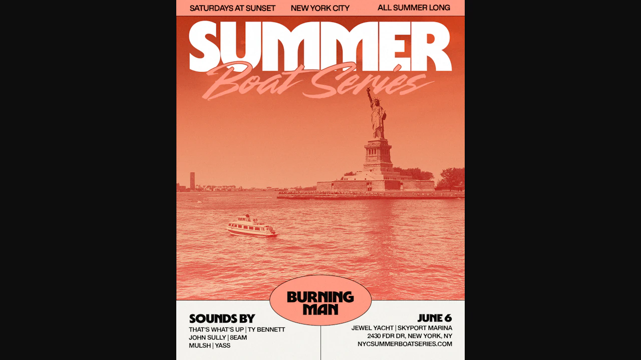 NYC Summer Boat Series