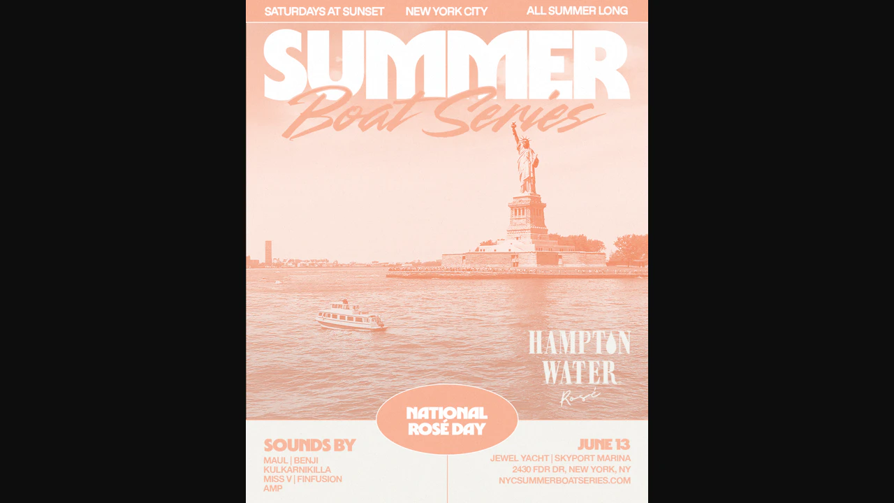NYC Summer Boat Series