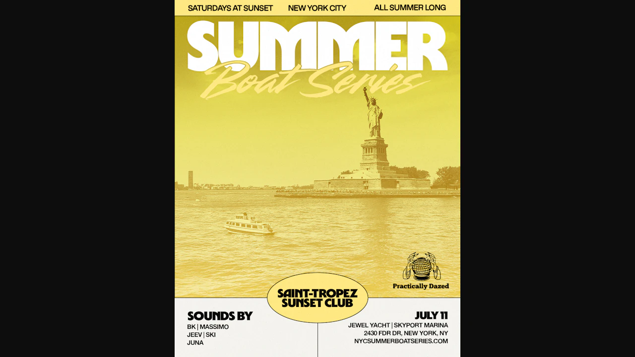 NYC Summer Boat Series
