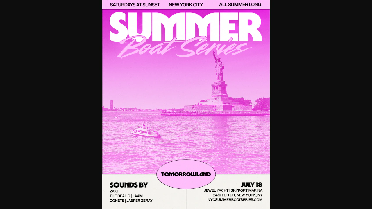 NYC Summer Boat Series