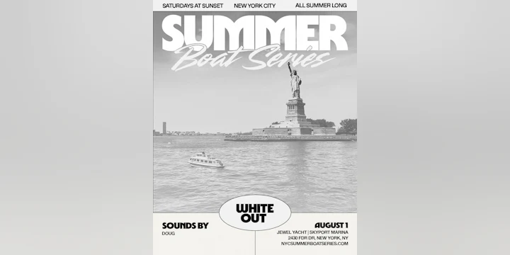 NYC Summer Boat Series