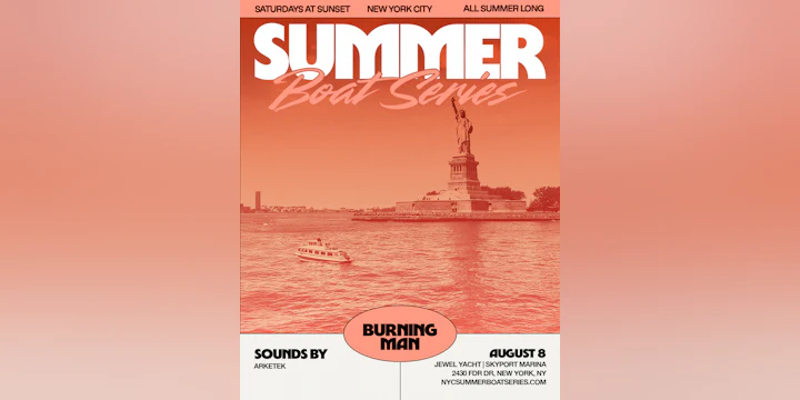 NYC Summer Boat Series
