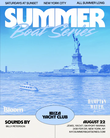 NY Boat Party / Booze Cruise
