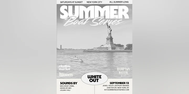 NYC Summer Boat Series