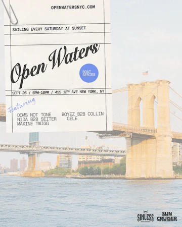 NY Boat Party / Booze Cruise