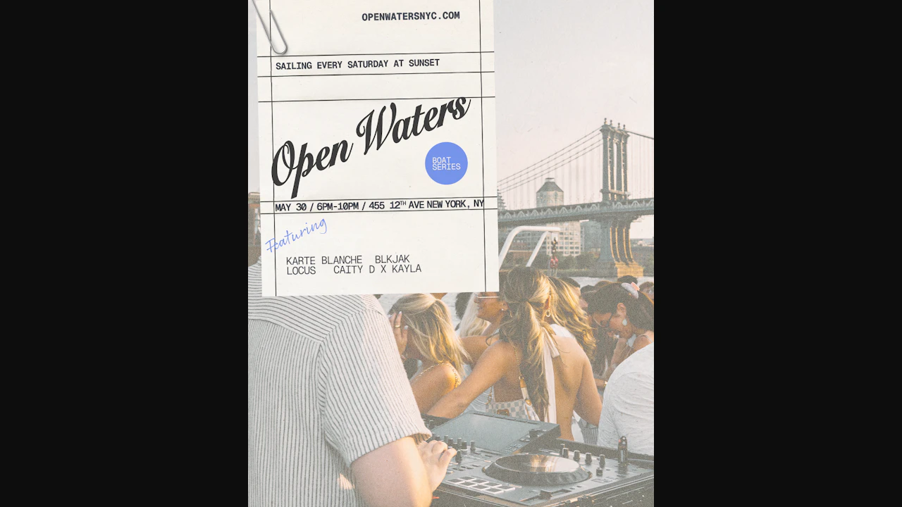 Open Waters Sunset Boat Series