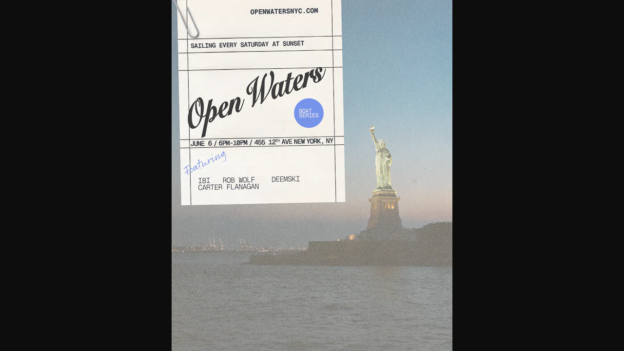 Open Waters Sunset Boat Series