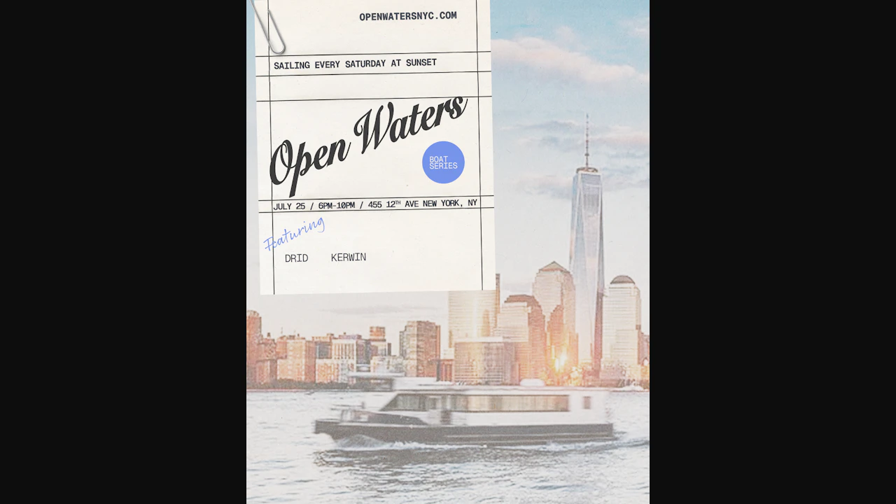 Open Waters Sunset Boat Series