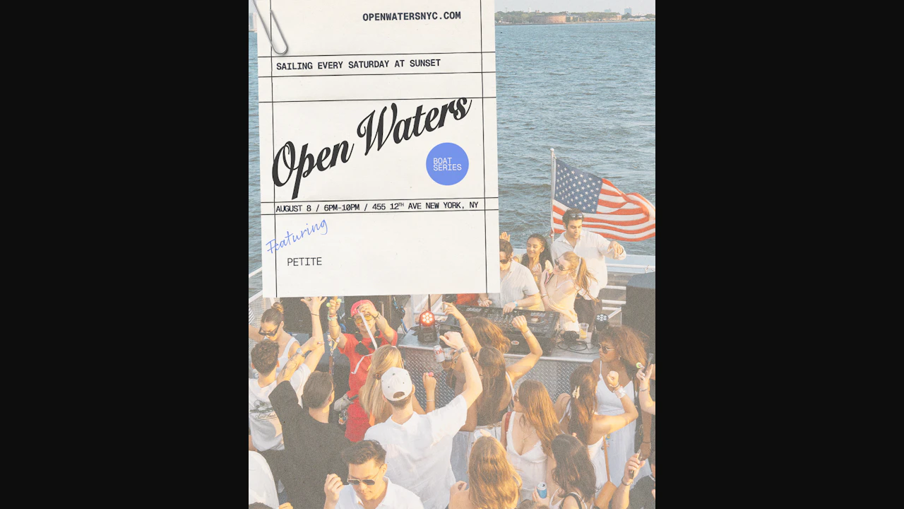 Open Waters Sunset Boat Series