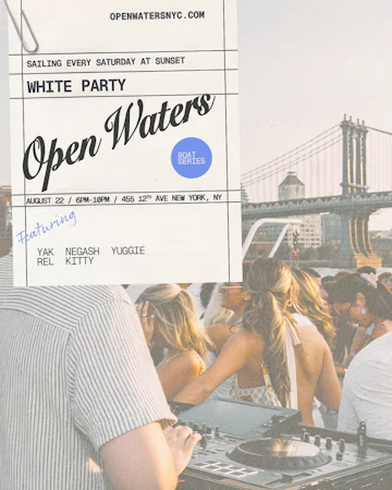 NY Boat Party / Booze Cruise
