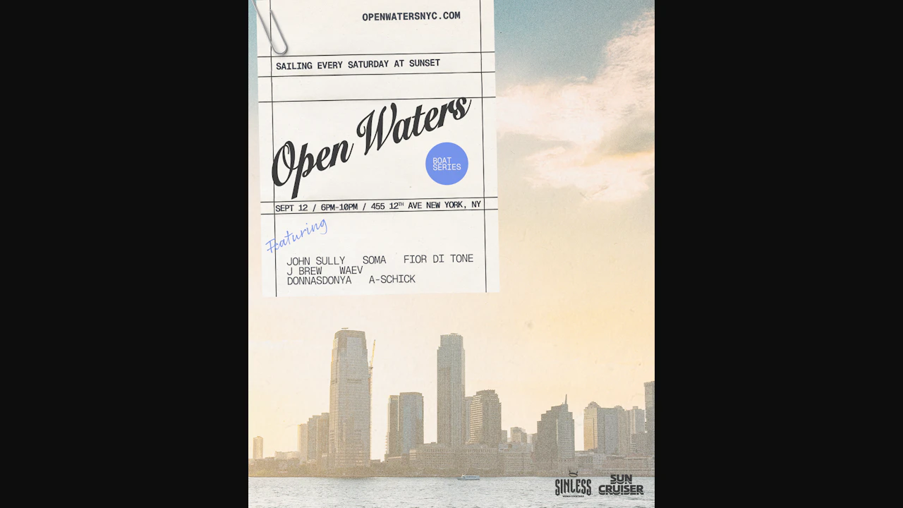 Open Waters Sunset Boat Series