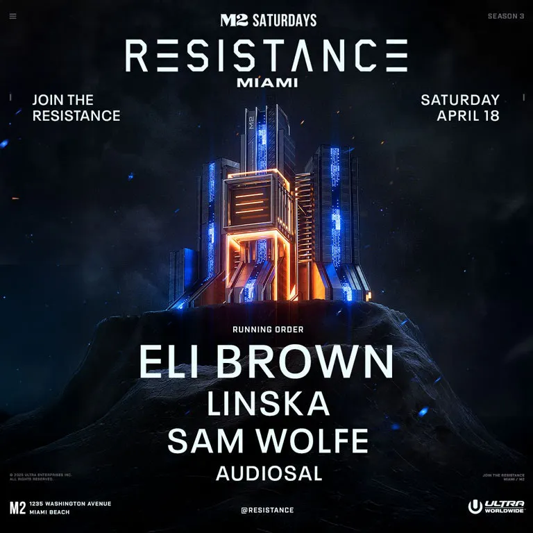 RESISTANCE: Eli Brown, Linska, Sam Wolfe