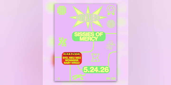 Sunday Skate Club ft. Sissies of Mercy, Club Flush: SYD, neu neu, WONNSSS, Baby Virgo (skate)