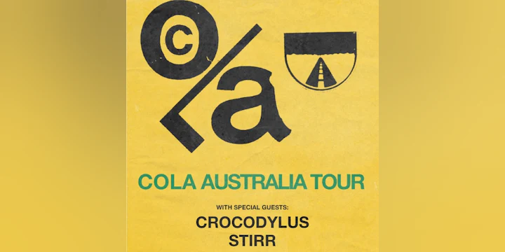 Cola | Australia Tour | Sydney w/ Crocodylus & Stirr