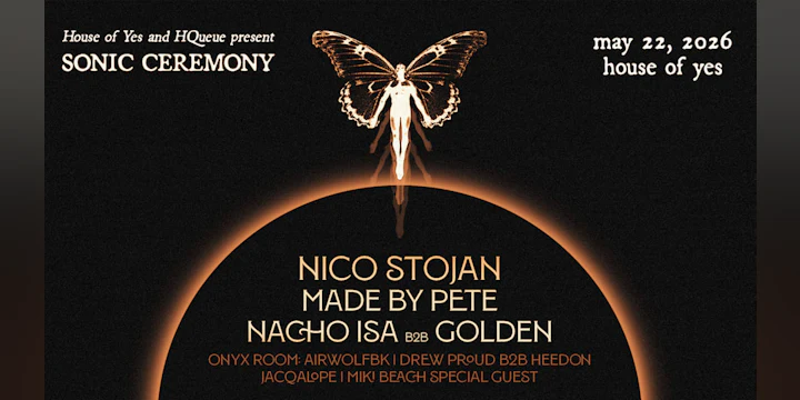 SONIC CEREMONY: Nico Stojan, Made by Pete, Nacho Isa ++
