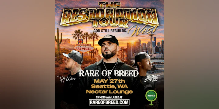 RARE OF BREED with Just Nate Musik and DJ Winn