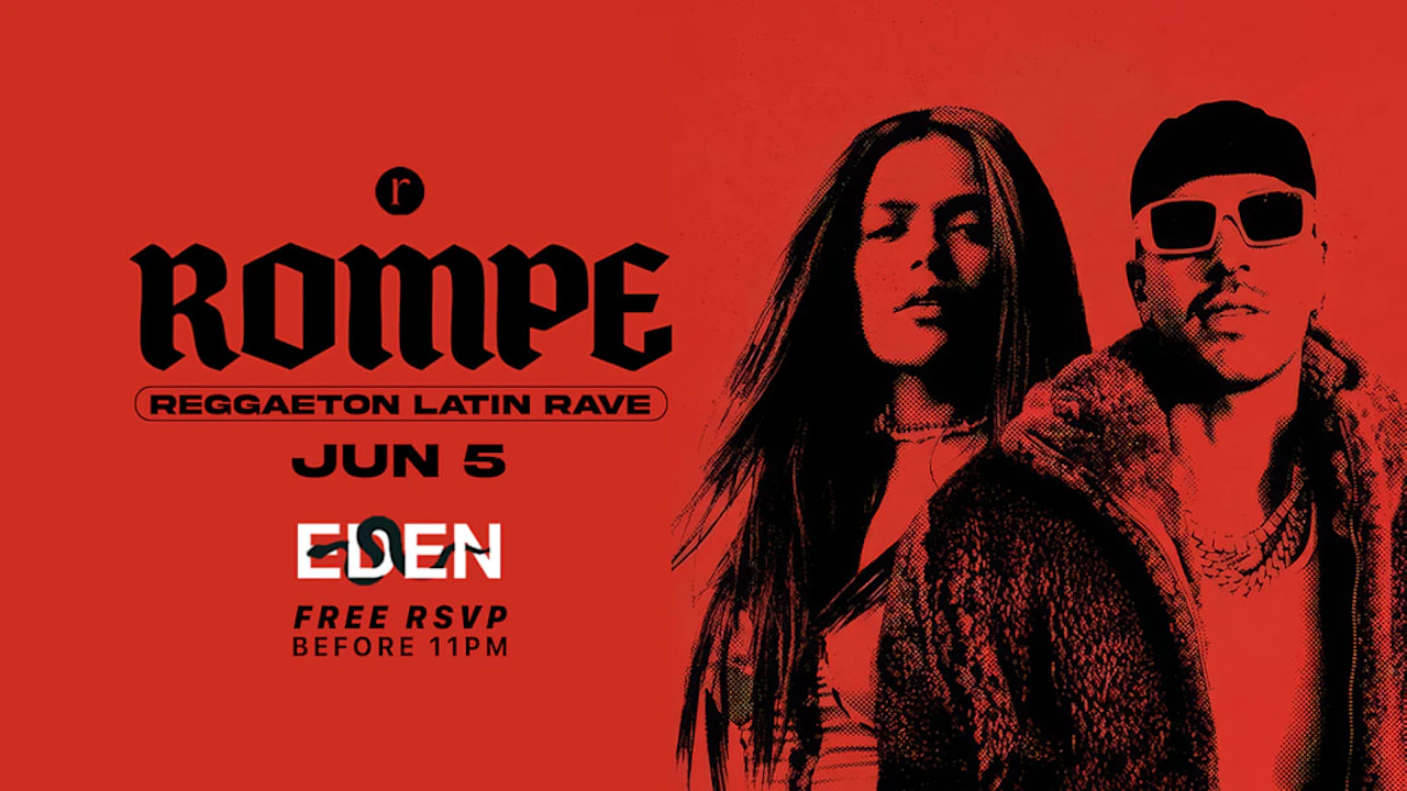 Rompe - Reggaeton Latin Rave - FREE RSVP (21+)