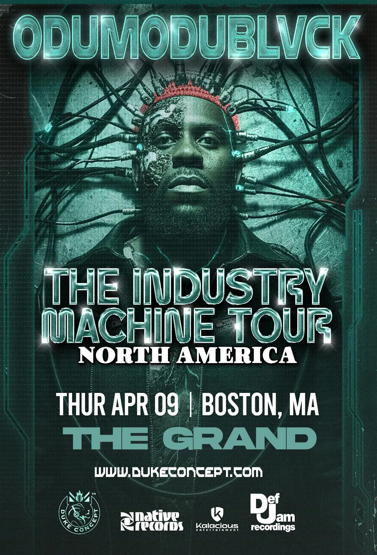 Odumodublvck - the Industry Machine Tour ( 21+ )