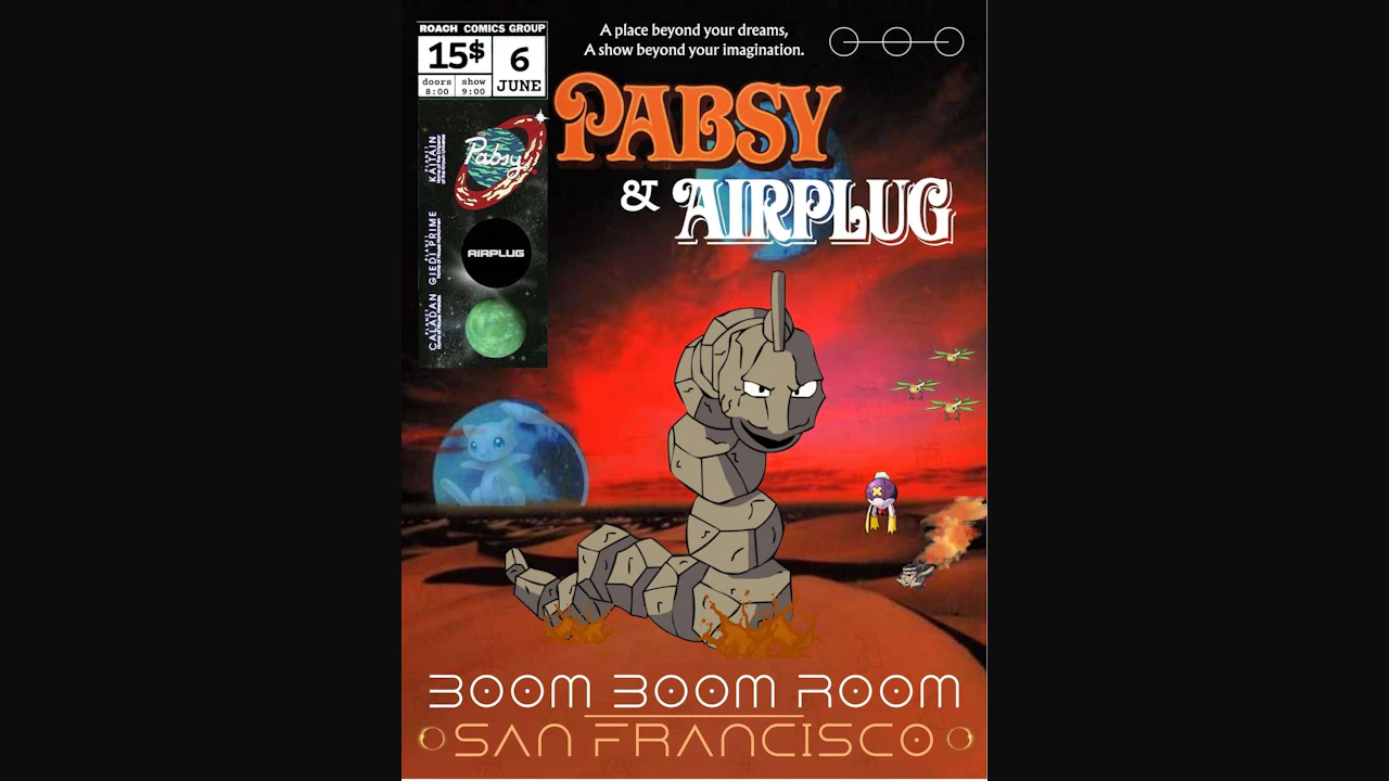 PABSY ~ "AllStar Disco Funk Spectacular" w/ AIRPLUG