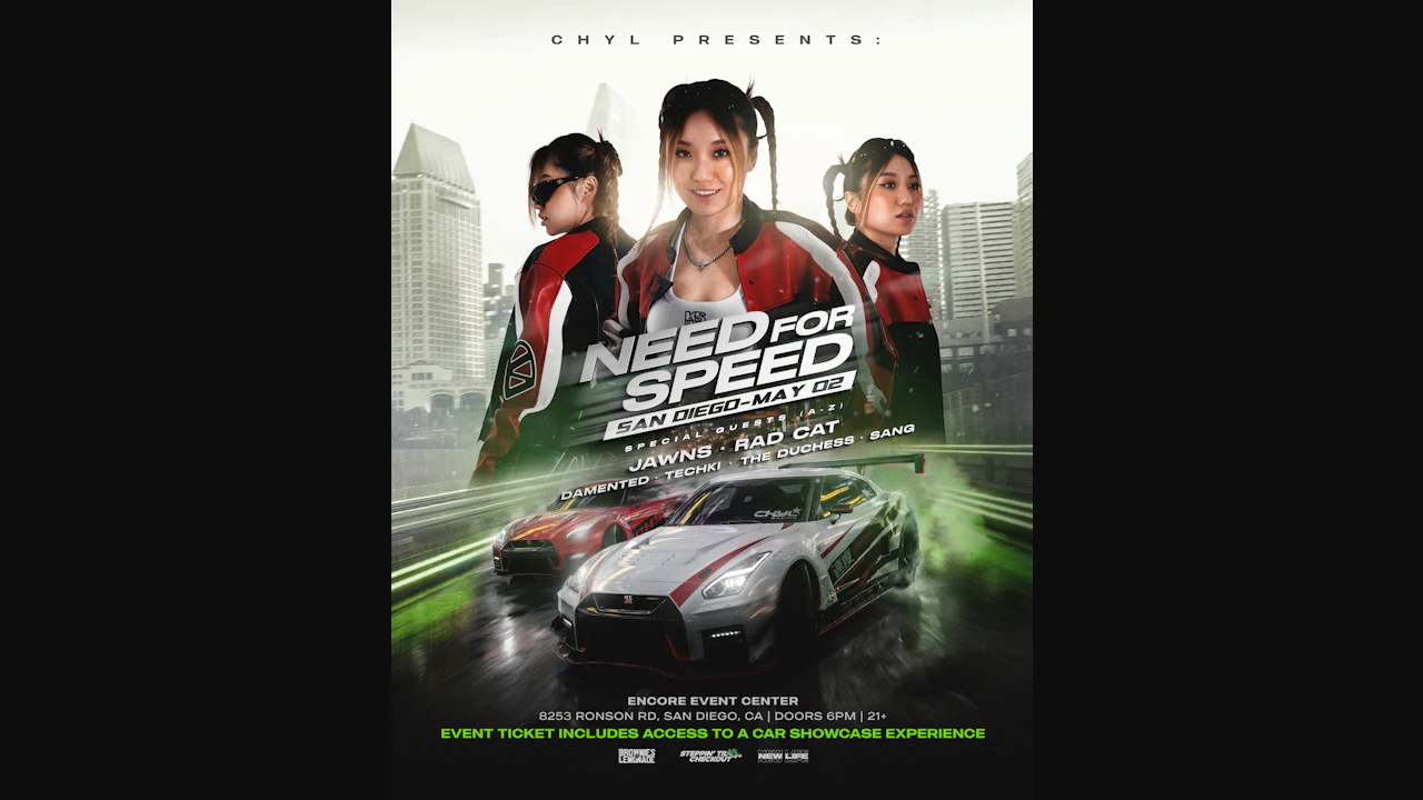 CHYL Presents: Need For Speed San Diego