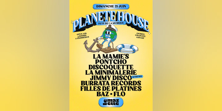 Fête De LA Musique 2026 : Planète House (Open Air)